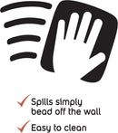 Dulux Easycare Pure Brilliant White Matt Wall & Ceiling Emulsion Paint, 5L.