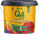 Vitax Q4 All Purpose Plant Food 4.5Kg Tub