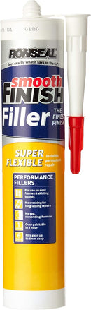Ronseal 36560 Smooth Finish Super Flexible Filler Cartidge 300 Ml