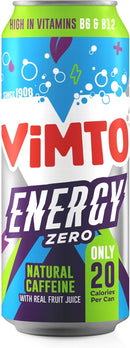 Vimto Original Energy Drink | No Added Sugar | Sparkling Juice | 12 x 500ml