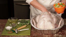 Kingfisher Oval Foil Roasting Tray, Silver, X-Large