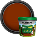 Ronseal One Coat Shed and Fence Protector Medium Oak 5 litres