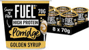 Fuel 10K Porridge Pot Golden Syrup 8x70g