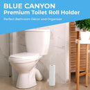 Blue Canyon Stainless Steel Toilet Roll Holder Chrome
