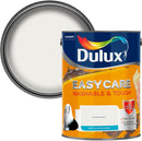 Dulux Easycare Pure Brilliant White Matt Wall & Ceiling Emulsion Paint, 5L.