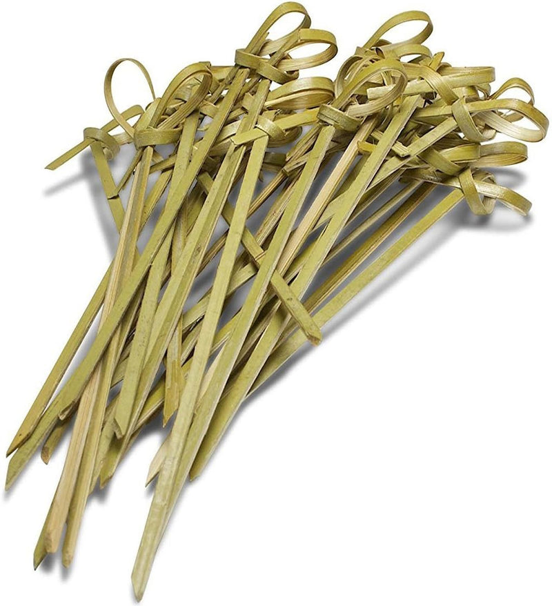 Belgravia Bamboo Knotted Skewers 12cm Pack 100's