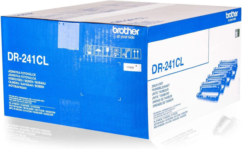 Brother DR241CL Black Laser Drum Unit - Black, Cyan, Magenta and Yellow (Pack of 4)