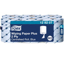 Tork Centrefeed 2-Ply Wiping Paper Plus Blue 6's (128207)