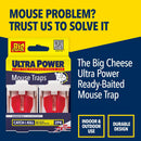 Big Cheese Ultra Power Mouse Traps Twinpack (STV148)