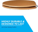 Blue Canyon Wooden Toilet Seat Beech