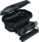 Masterplug Collapsible Electrical Connection Box | Cable Enclosure with 4 Plug Socket 8m Extension Lead | Weatherproof