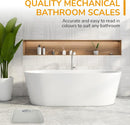 Blue Canyon Mechanical Sz Series Bathroom Scales 125Kg Max Capacity White
