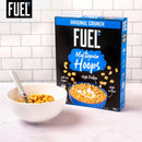 FUEL10K Original Crunch Multigrain Hoops Breakfast Cereal, 350 g