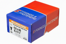 ForgeFix Multi-Purpose Single Thread Screws | 4.0 x 40mm | Zinc Yellow Passivated | Box 200