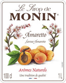 Monin Amaretto Coffee Syrup 1litre