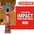 EVO-STIK Impact Adhesive 65g Tube