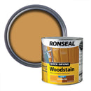 Ronseal Natural Pine Satin Woodstain | Soft or Hard Wood | Quick Drying | 2.5L