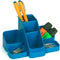 Avery Standard Range Desk Tidy (Blue) with 7 Compartments
