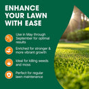 Doff Complete Lawn Feed, Weed & Mosskiller 100 Sq M 3.2Kg
