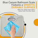 Blue Canyon Mechanical Sz Series Bathroom Scales 125Kg Max Capacity White