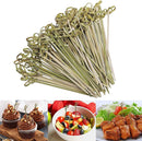 Belgravia Bamboo Knotted Skewers 12cm Pack 100's