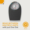 Blue Canyon Doctor Style Bathroom Scales 130Kg Max Capacity Black