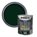 Ronseal 10 Year Weatherproof 2 In 1 Wood Paint Racing Green Gloss 750Ml