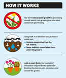 Levington Decorative Chipped Bark Bark Chippings Plant Potting Garden Border Bark 40L Bag