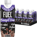 Fuel 10K Chocolate High Protein Breakfast Drink 8x330ml