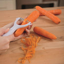 Culinare C30001 Safety Peeler | Plastic and Stainless Steel Manual Vegetable Peeler