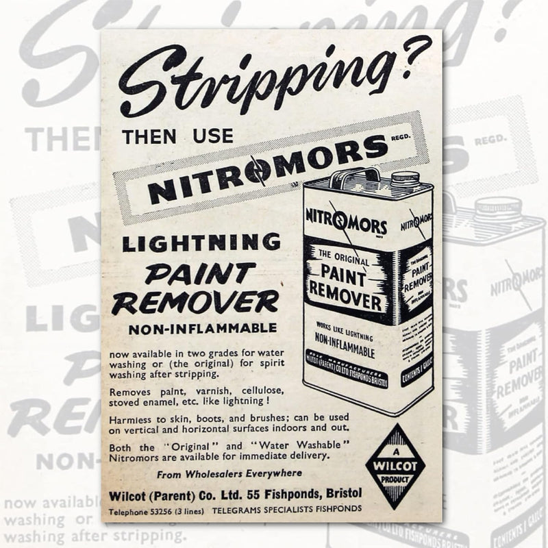 Nitromors Original Paint Stripper, Varnish & Lacquer Remover, For Wood, Metal & Concrete, 375 Ml