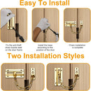 Door Chain Lock Heavy Duty Safety Chain Lock Polished Brass Sliding Bolt