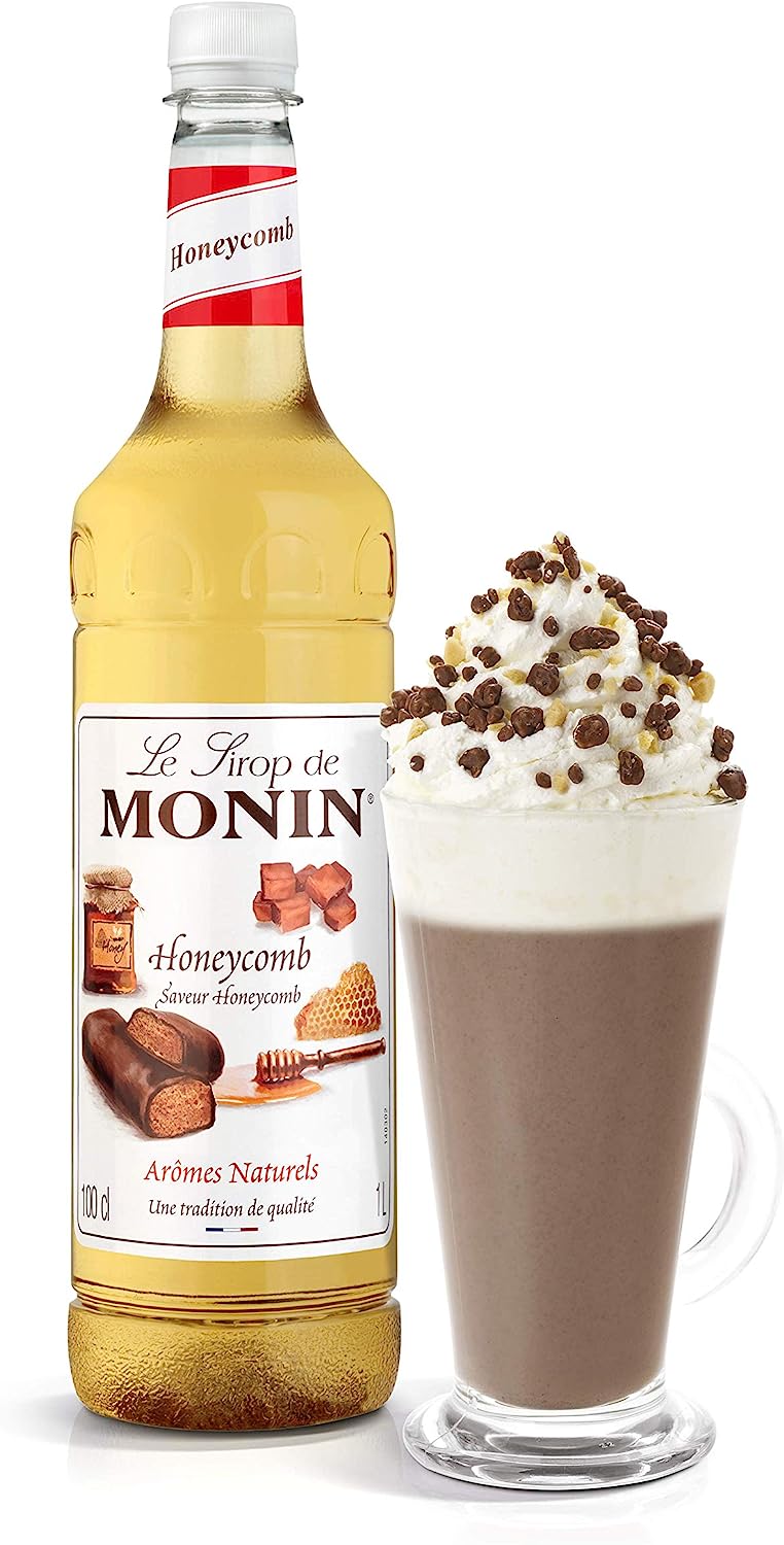 Monin Honeycomb Coffee Syrup 1 Litre