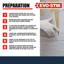 Evo-Stik Wall Tile Adhesive | Instant Grab | Multi Surface| Fast Acting |  1L Tub