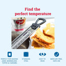 Tala Jam Thermometer - Stainless Steel Confectionery Temperature Guide 39.5Cm X 10Cm