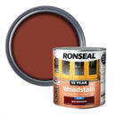 Ronseal 10 Year Woodstain | Deep Mahogany | 2.5 litre