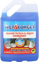 Wet & Forget Mould, Lichen & Algae Remover, Outdoor Patio Cleaner | 5 Litre