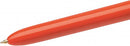 Bic 4 Colours Ballpoint Pen Orange Barrel Fine (Pack of 12) 982867