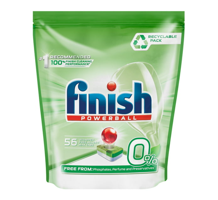 Finish All-in-One MaxPower Dishwasher Tablets 56's