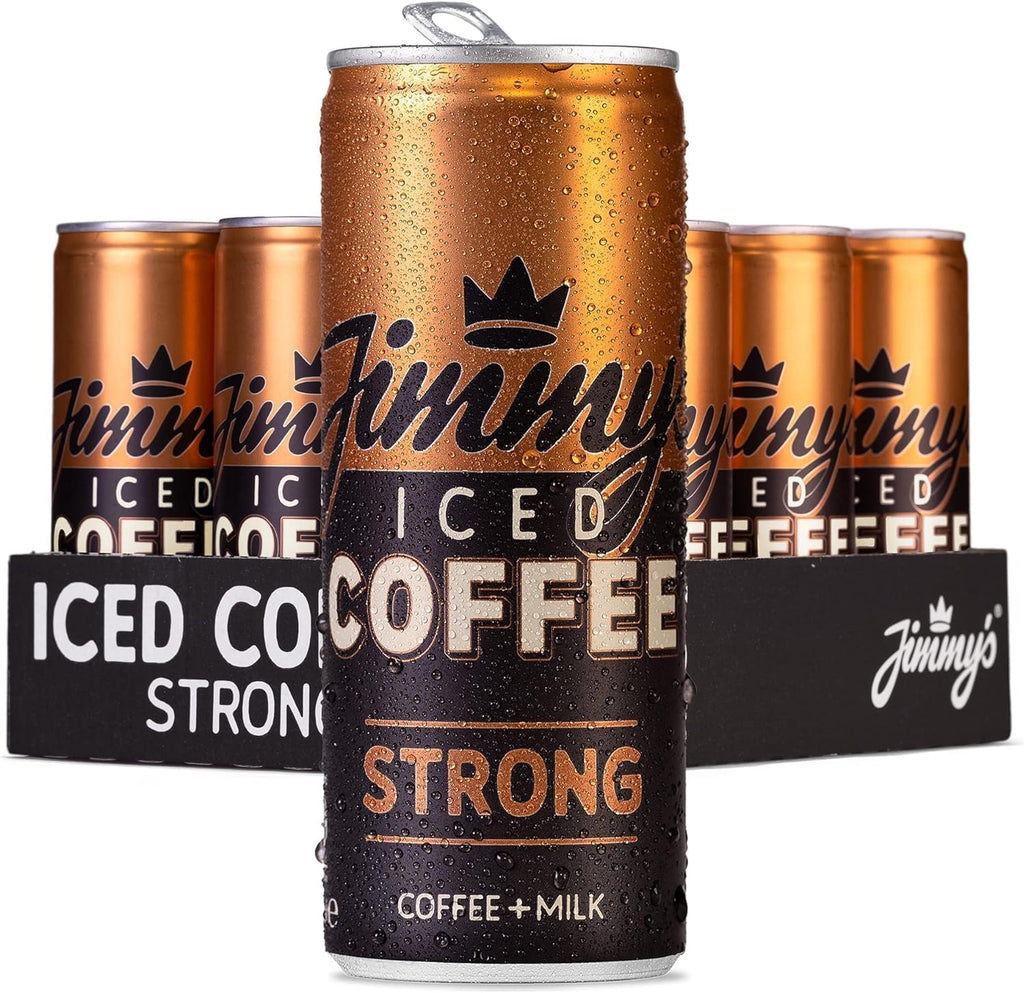Jimmys Iced Coffee Strong Cans 12x250ml – UK Business Supplies