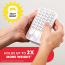 3M Command Utility Hook | X-Large for Heavyweight 6.8kg | 1 Hook in White and 3 Adhesive Strips