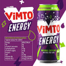 Vimto New Energy Drink | Original Flavour | Sparkling Energy Juice Drink | 12 x 500ml