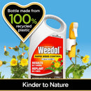 Weedol Rapid Weedkiller With Manual Sprayer, Ready To Use, 3L