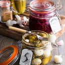 Kilner Branded 0.5 Litre Square Glass Clip Top Preservation Storage Jar (0025.510)