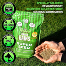 Grass Gains Super Seed 1KG, Fast Growth Lawn Seed