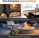 Wood Burner Logs 20L - Kiln Dried British Softwood Logs for Wood Burners