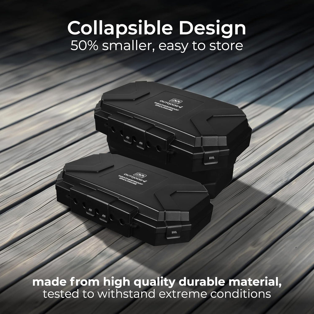 Masterplug Collapsible Electrical Connection Box | Cable Enclosure wit ...