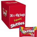 SKITTLES Fruits Sweets Bag 36 Pack | 36 x 45g Bags
