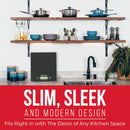 Casa & Casa Digital Kitchen Scales | Precise Graduation to 1g | Black.