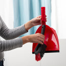 Vileda Dust Pan & Brush Set - 2in1 Brush and Pan Set